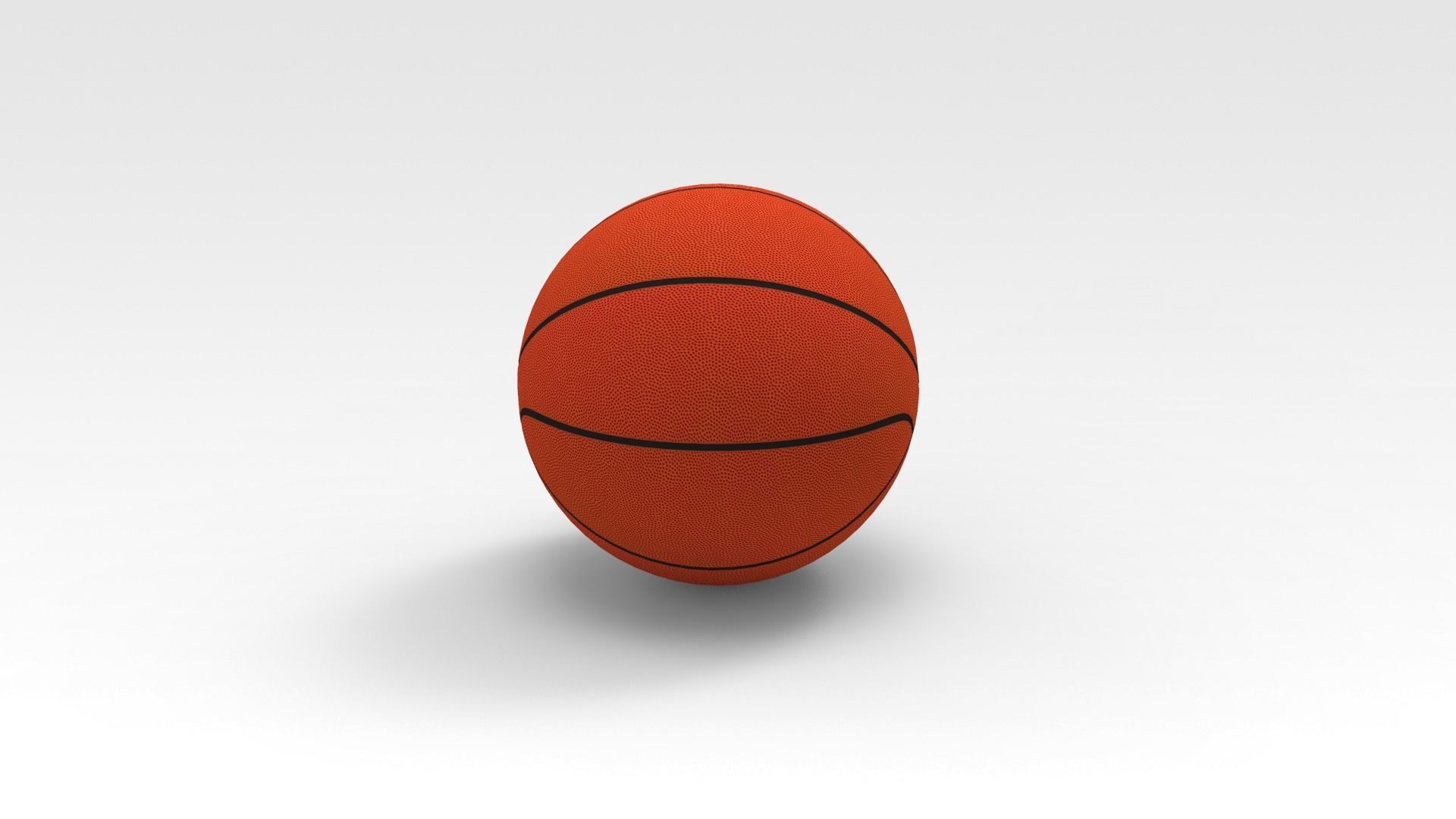 Basketball ball 3D model_3
