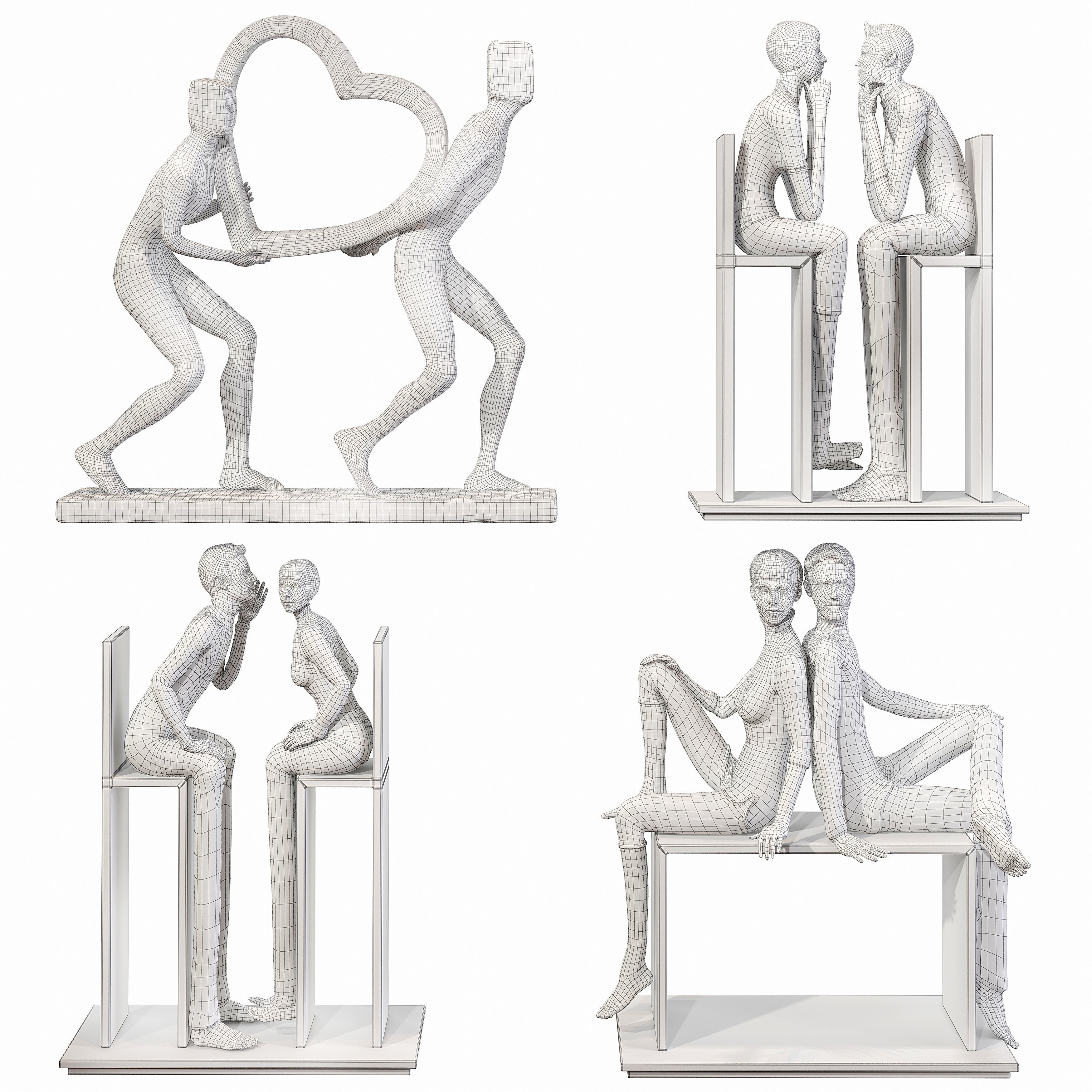 Collection Home Decor sets Vol 01 3D model_19