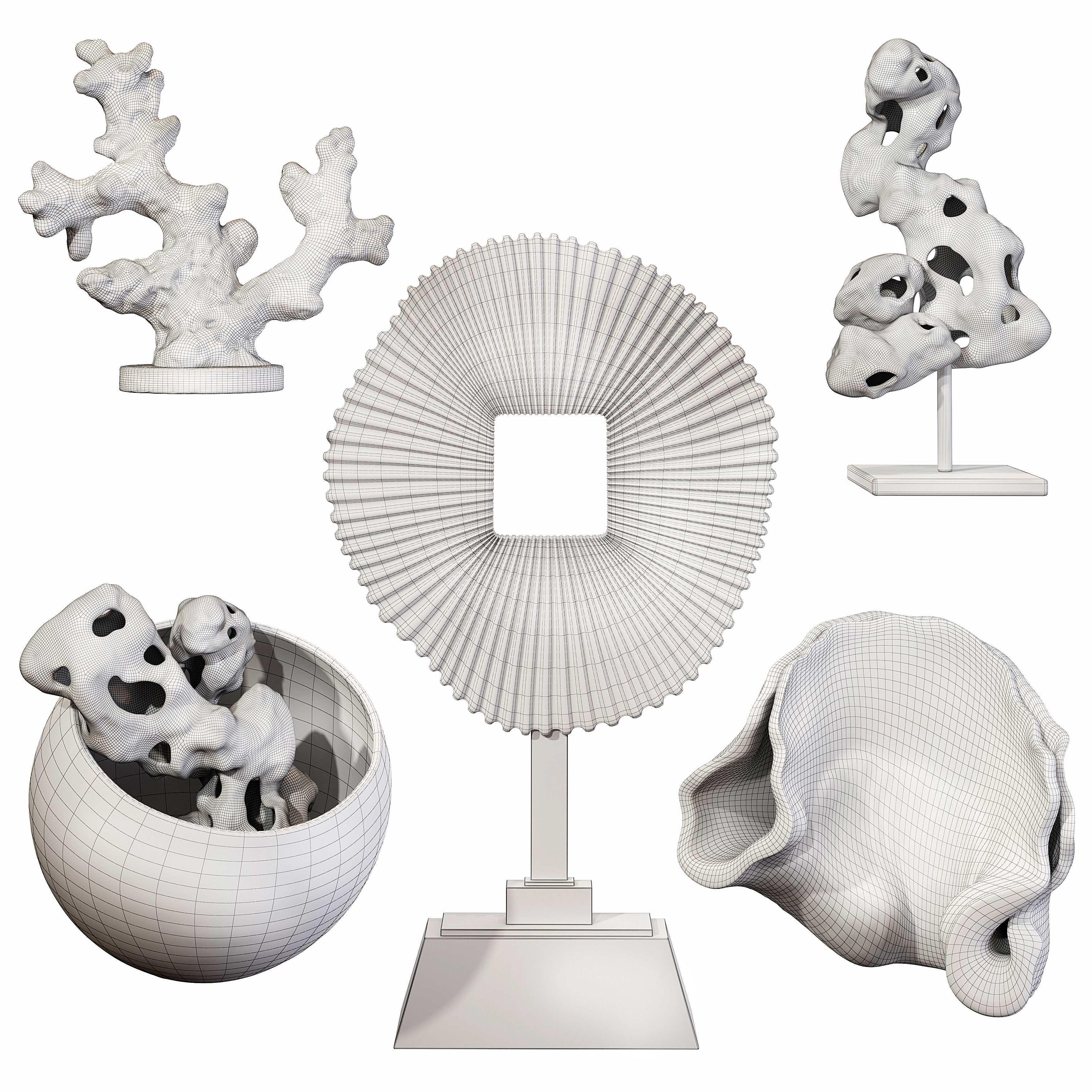 Collection Home Decor sets Vol 01 3D model_25