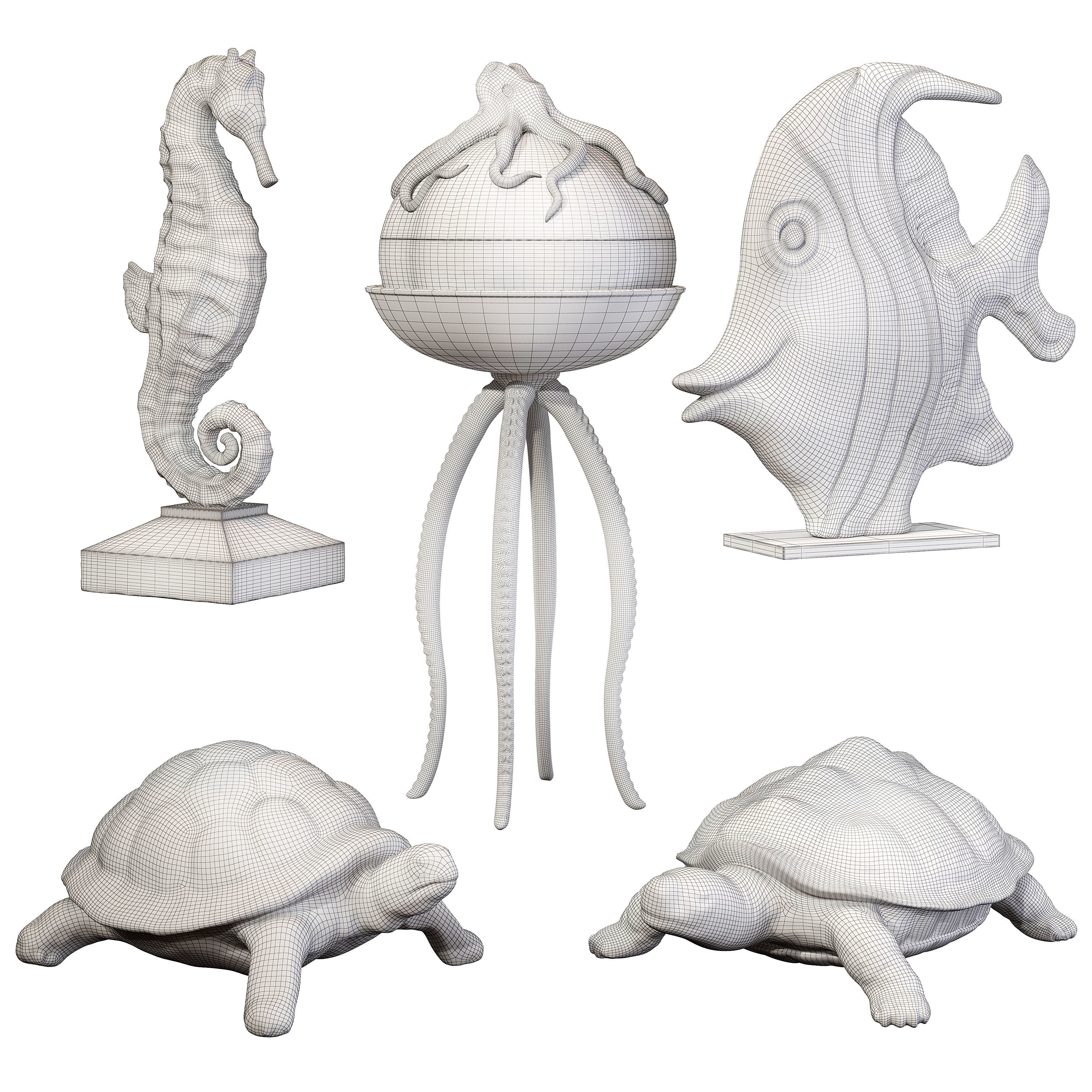 Collection Home Decor sets Vol 01 3D model_44