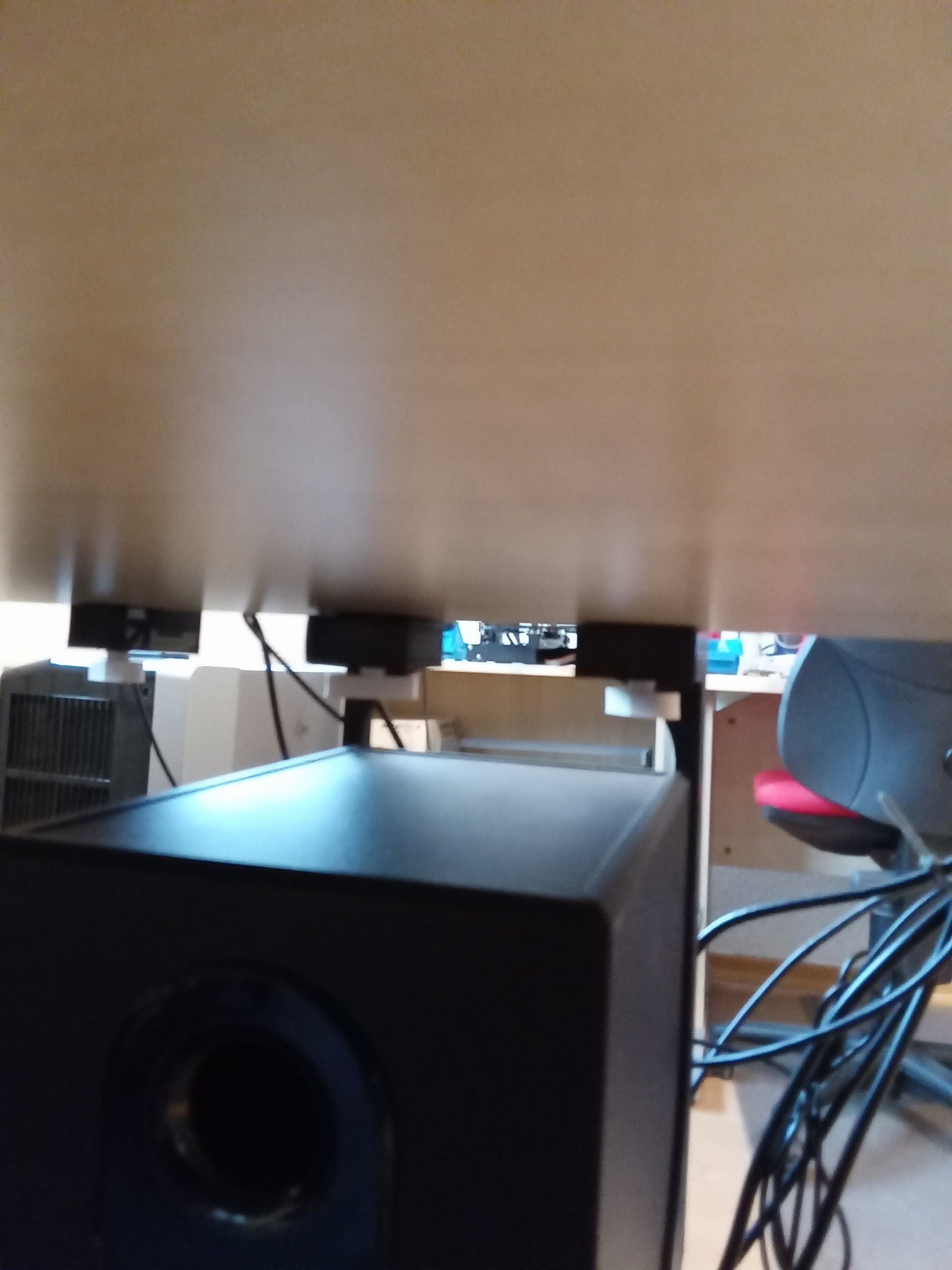 Logitech subwoofer mounting 3D print model_12