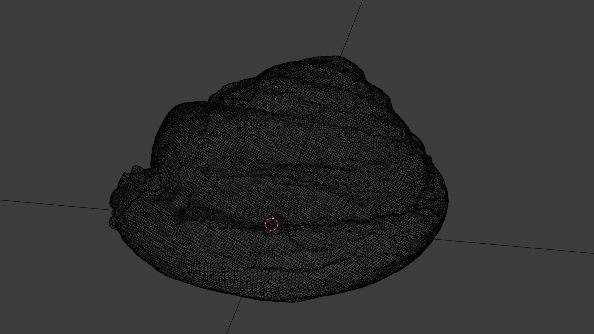 Roll or bun with coconut flakes 3D model_2