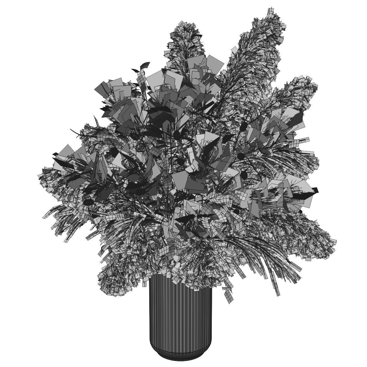Dry Plants 3D model_4