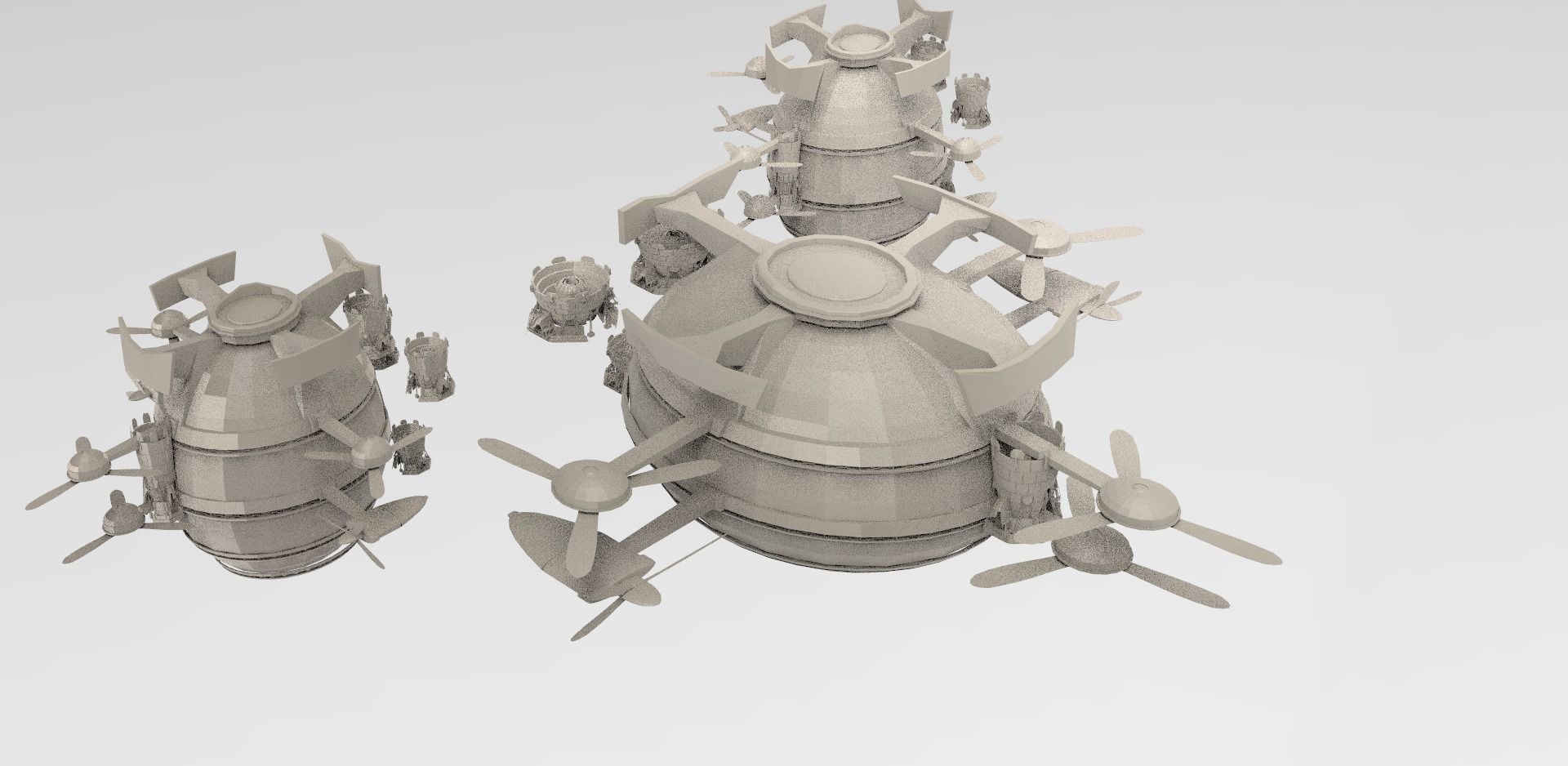 Massive Zeppelin Juggernaut Top 3D model_1