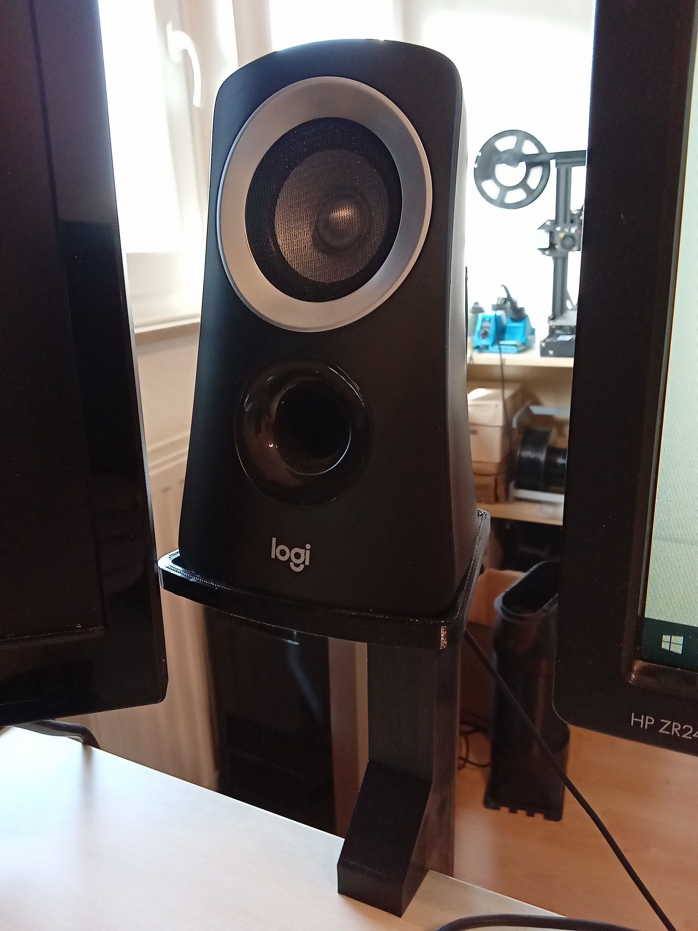 Complete holder system for logitech Z 313 3D Model Collection_17