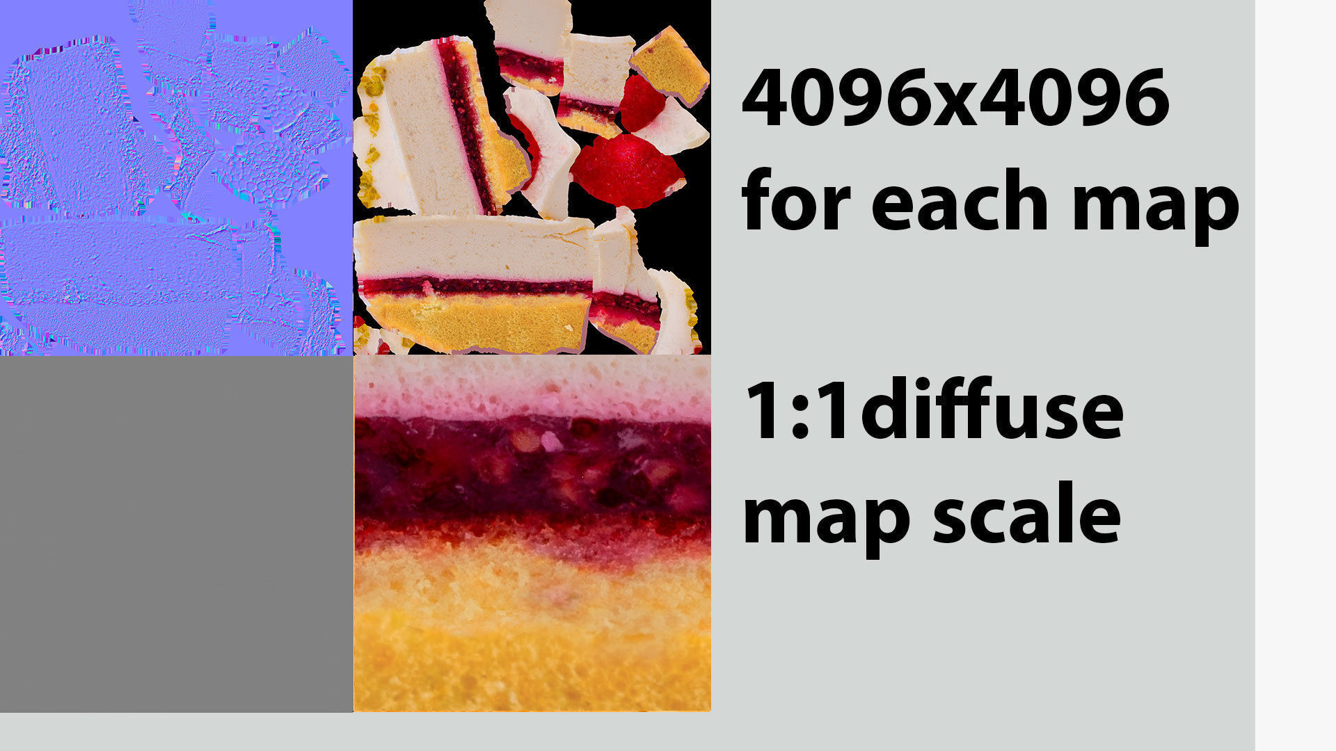 Cheesecake with raspberries sweet food snack lunch 3D model_7