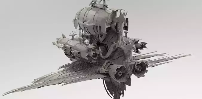 Eagle Zeppelin Juggernaut  3D model