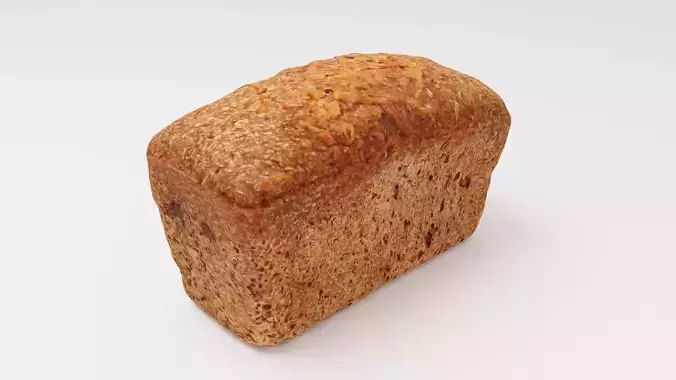  Dark baked bread