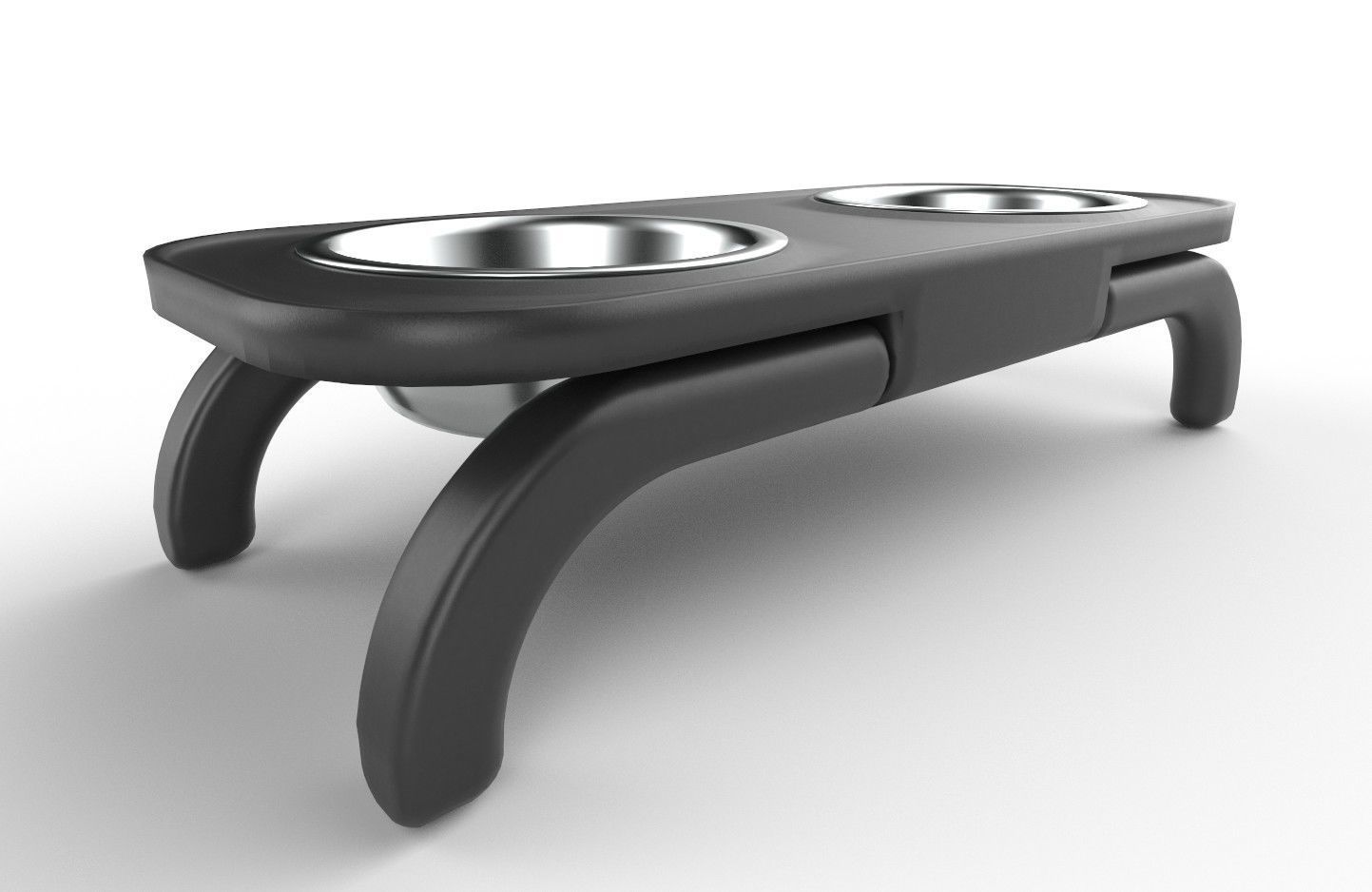 Pet Bowl M07 Low-poly 3D model_6