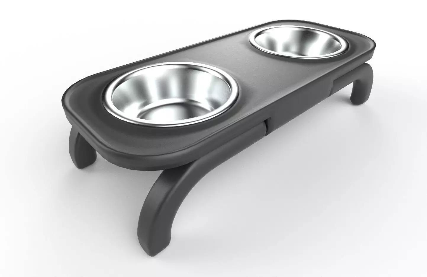 Pet Bowl M07 Low-poly 3D model_0