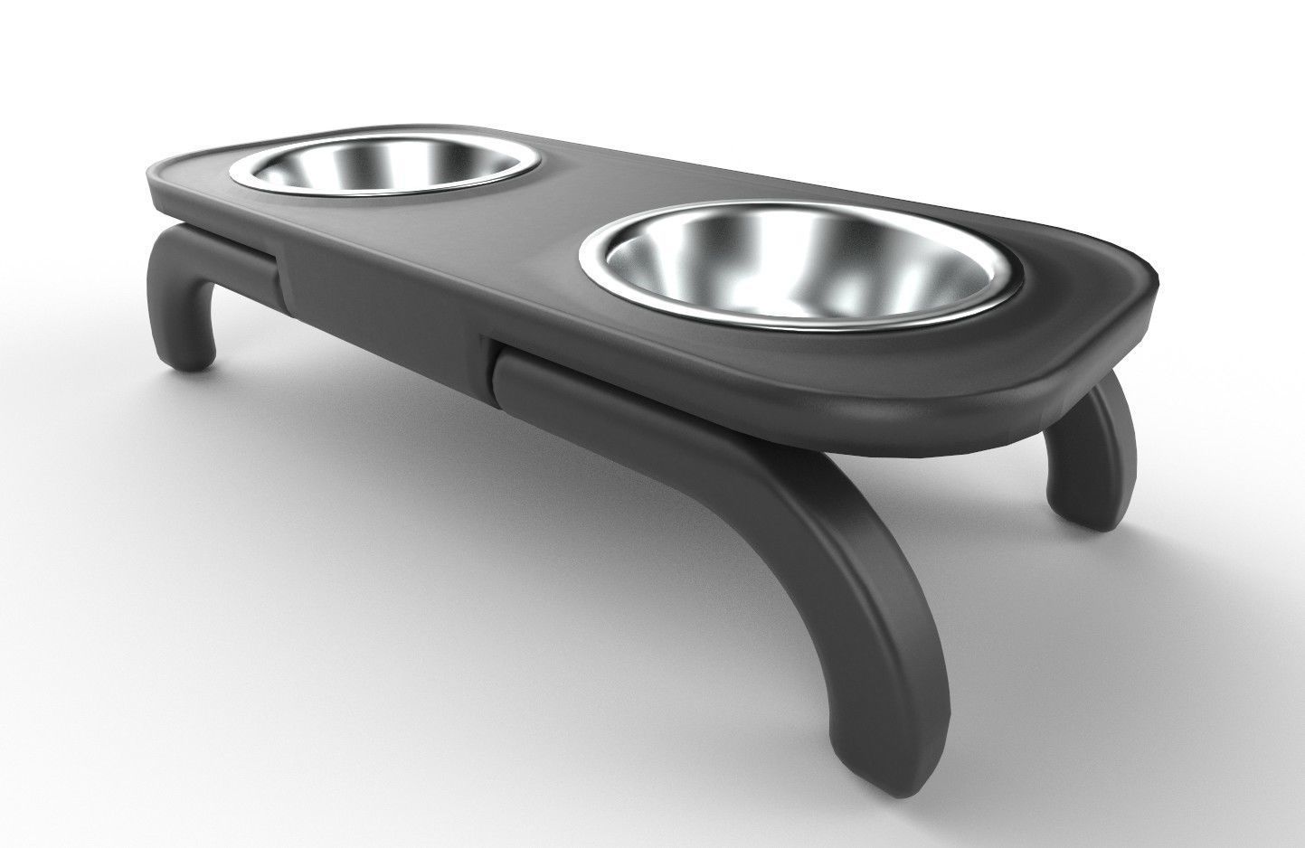 Pet Bowl M07 Low-poly 3D model_20
