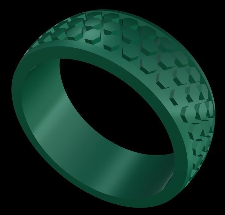 20 ring jewelry 3D model Low-poly 3D model_1