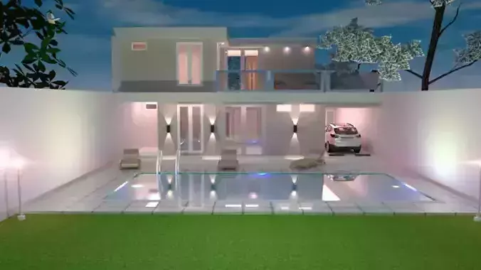 Minimalist Style Villa 