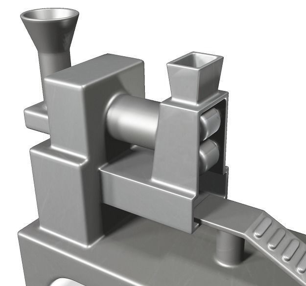 Fabulous Food Processing Machine Low-poly 3D model_4