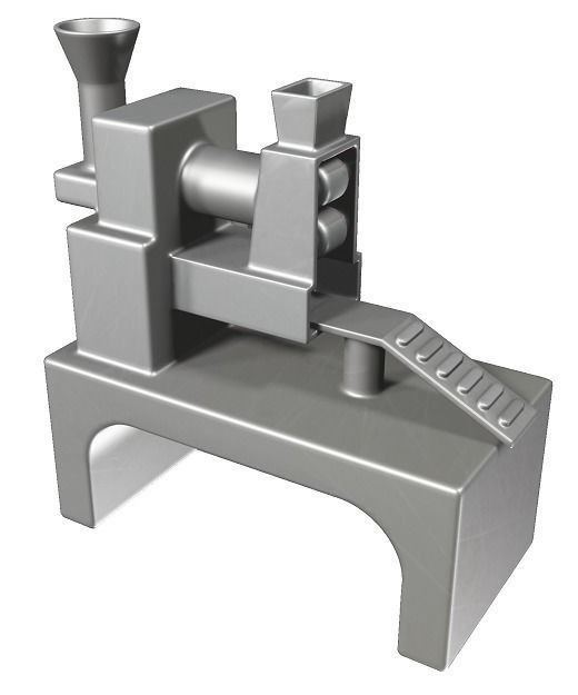 Fabulous Food Processing Machine Low-poly 3D model_3