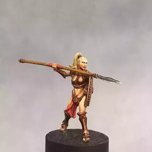 amazone 35mm scale 3D print model