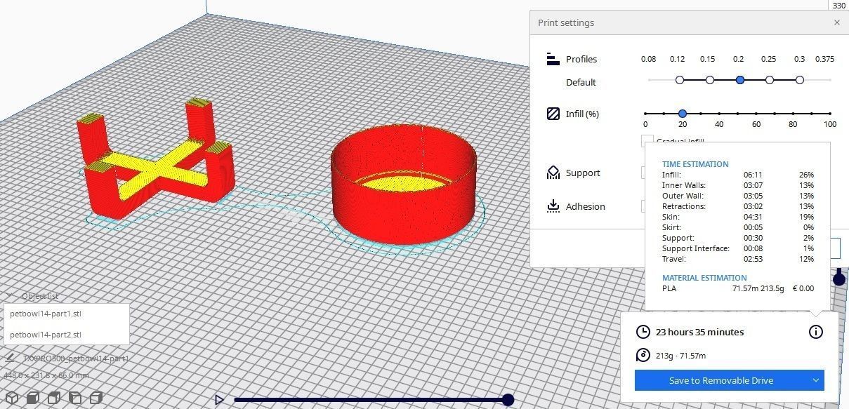 Pet Bowl M14 Low-poly 3D model_11