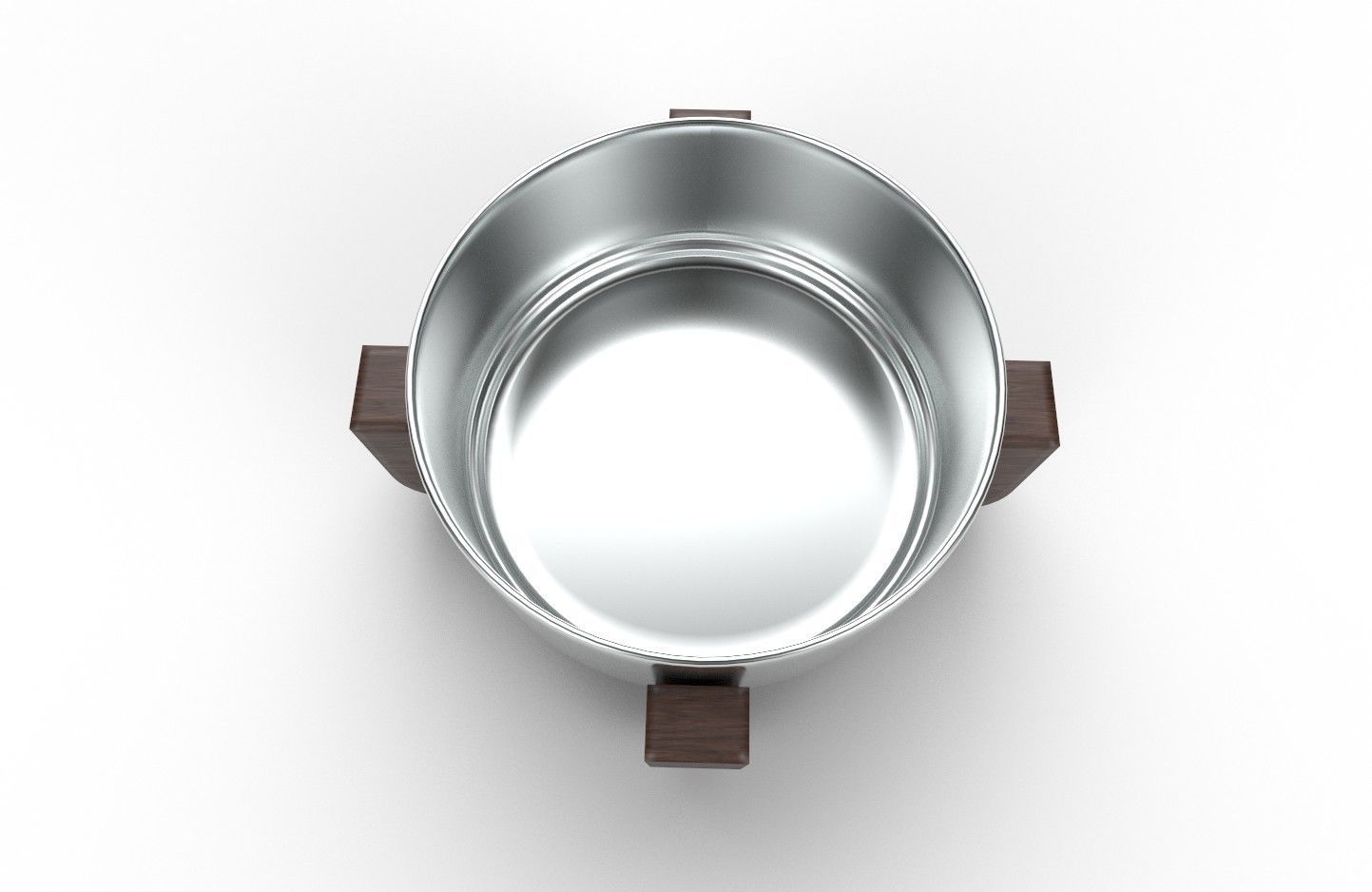 Pet Bowl M14 Low-poly 3D model_14