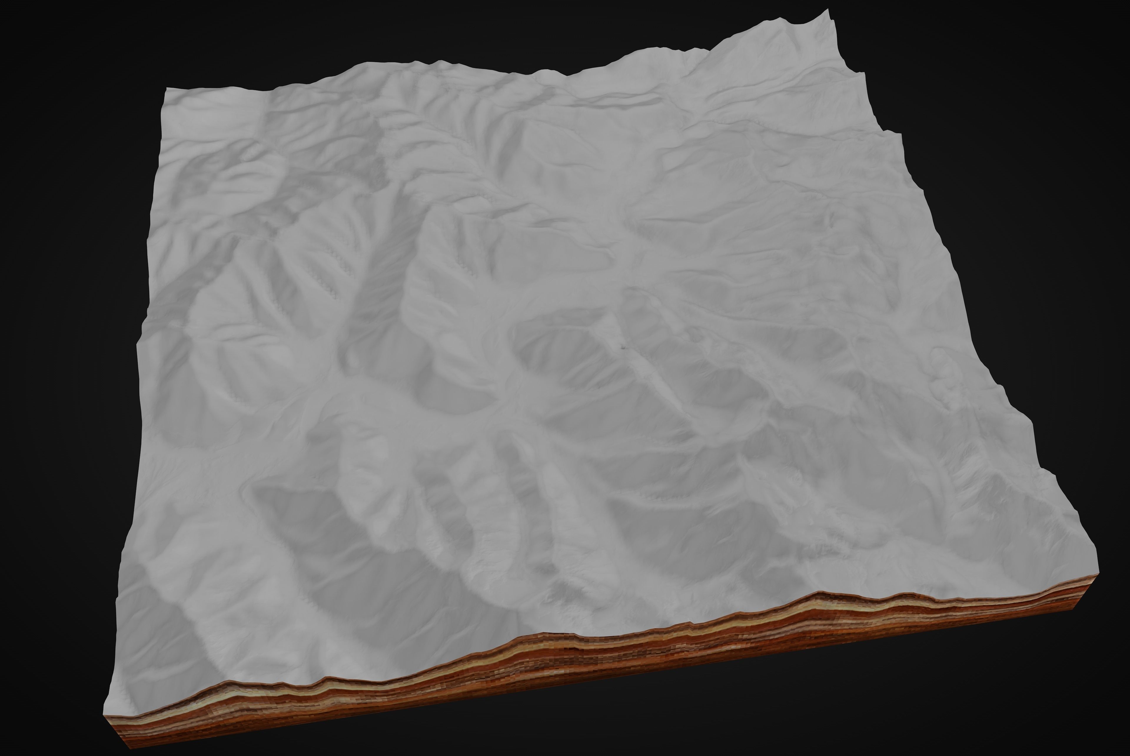 Yarlung Zangbo Grand Canyon 3D model_7