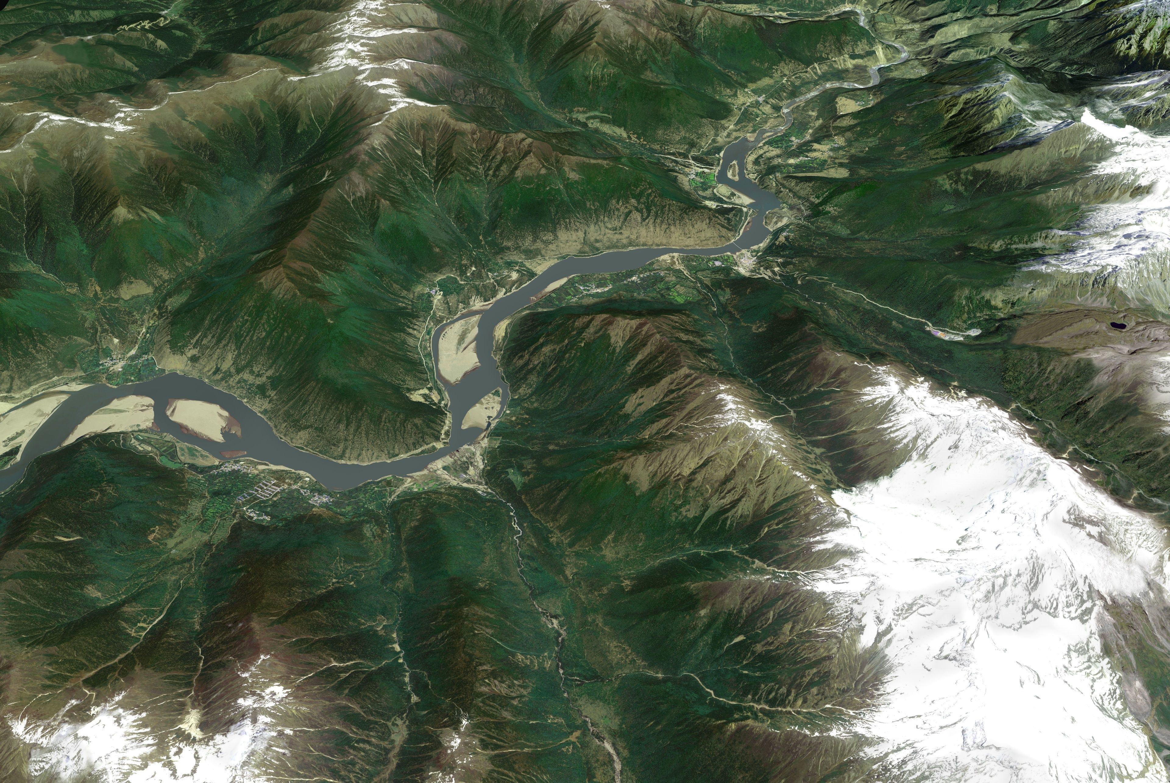 Yarlung Zangbo Grand Canyon 3D model_1