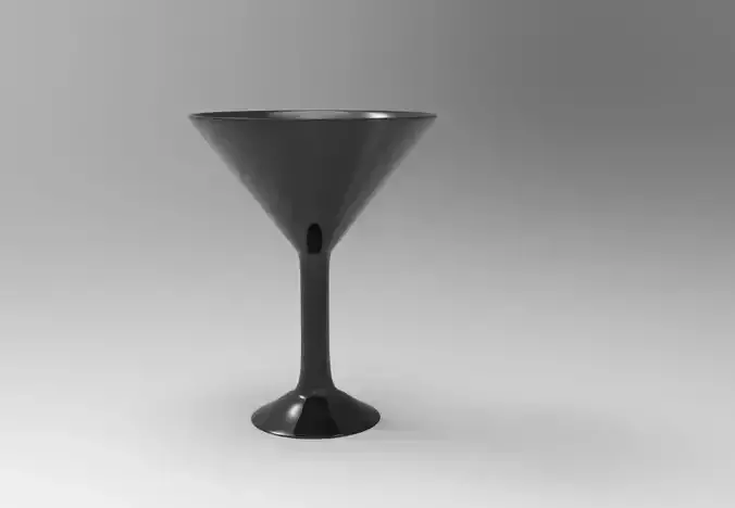 3d Classic Glass model
