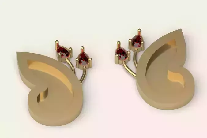 Butterfly Earring E 06