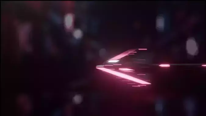 Gaming Asset sici-fi Arrow 3d Asset