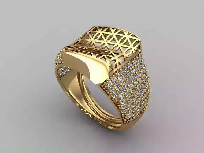 Women Ring 3DM Womens Ring 3d models 3D print model