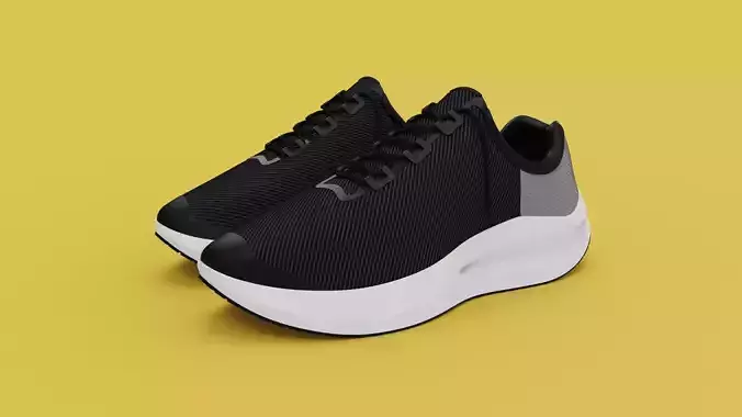 Sneakers 3D model Sneakers 3D model