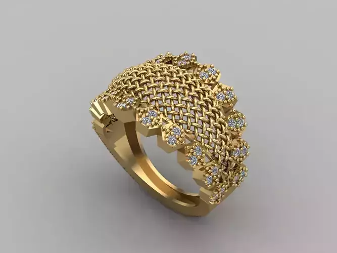 Women Ring 3DM Womens Ring 3d models 3D print model