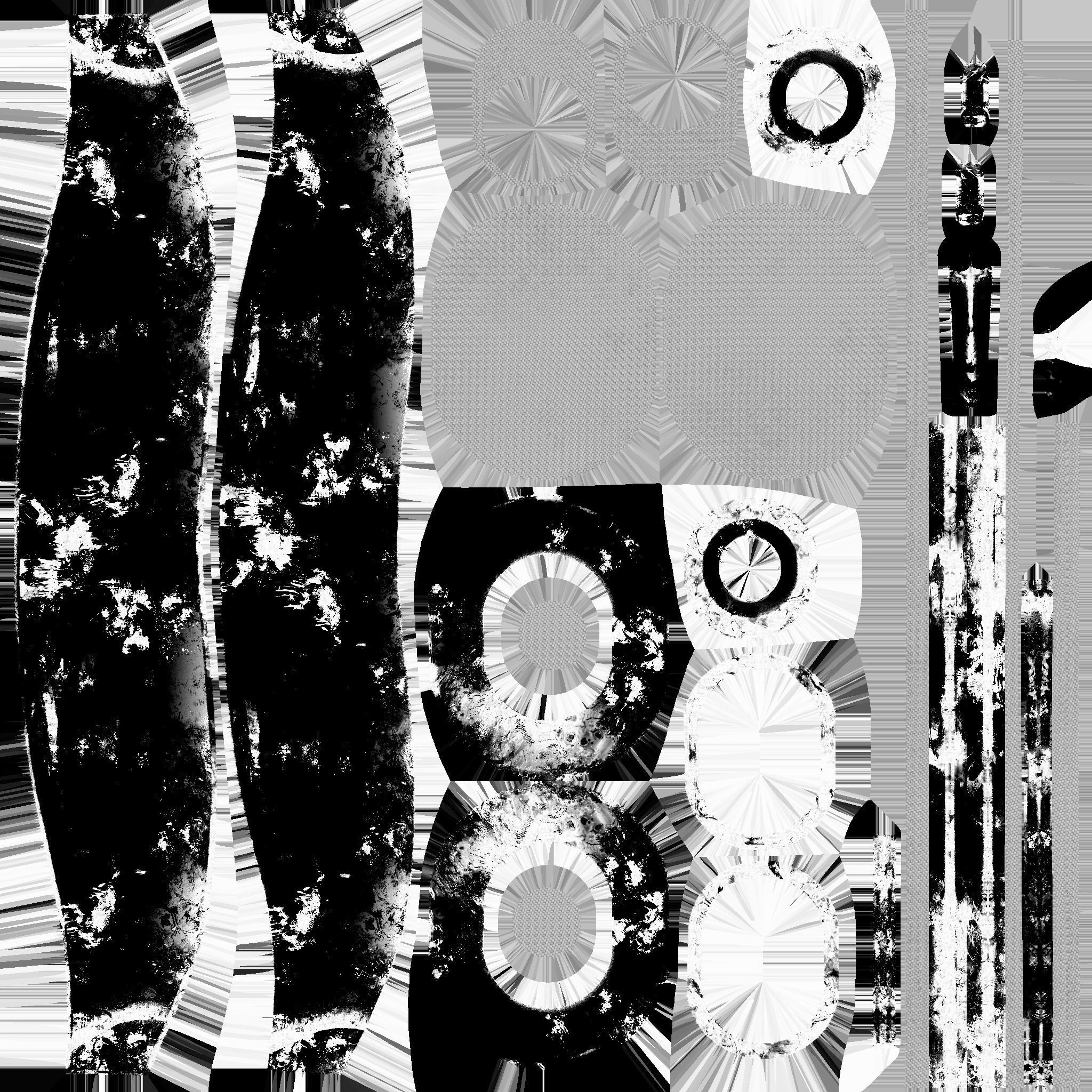 SciFi Glasses H05 Yellow - Character Design Fashion Low-poly 3D model_23