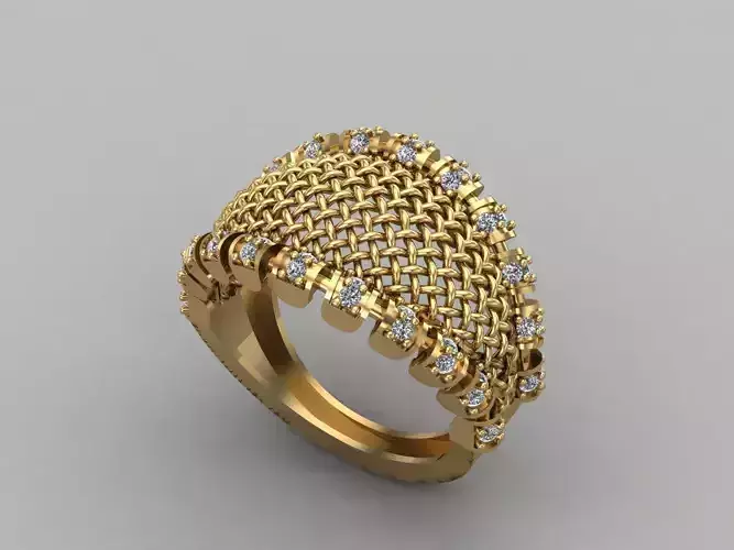 Women Ring 3DM Womens Ring 3d models 3D print model