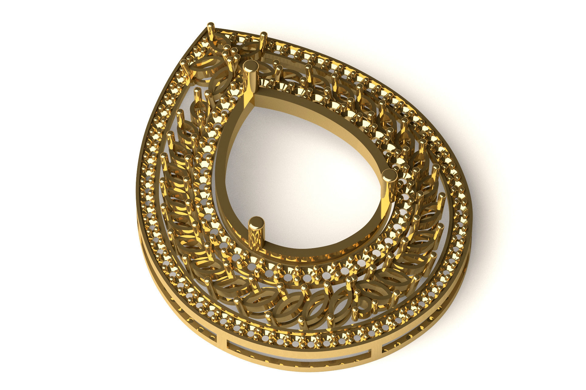 Pendant P 031 3D print model_2