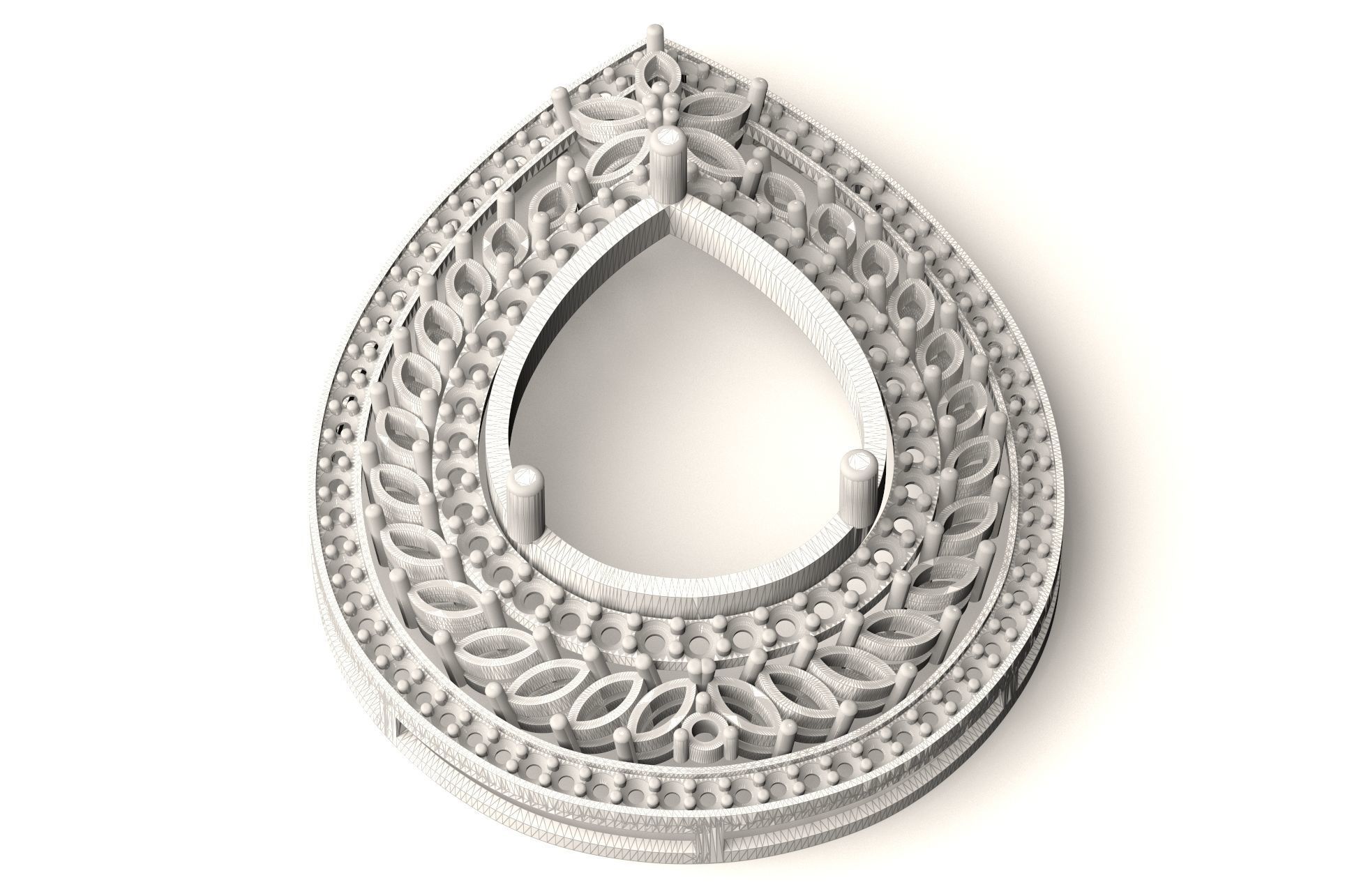 Pendant P 031 3D print model_3