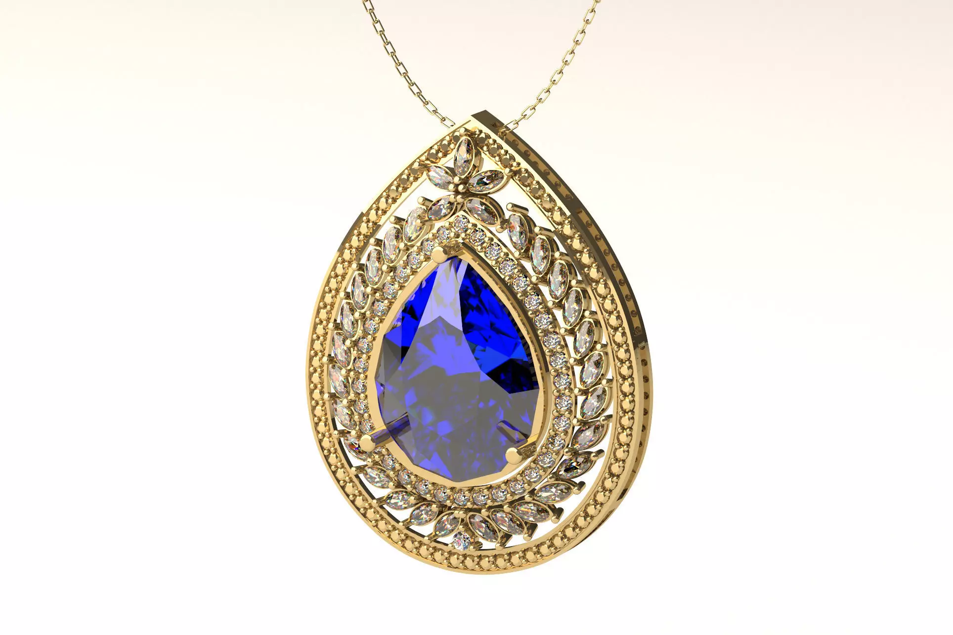 Pendant P 031 3D print model_0