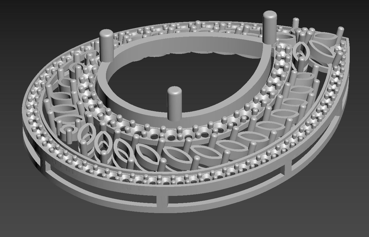 Pendant P 031 3D print model_6