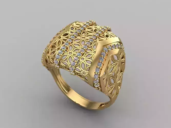 Women Ring 3DM Womens Ring 3d models 3D print model