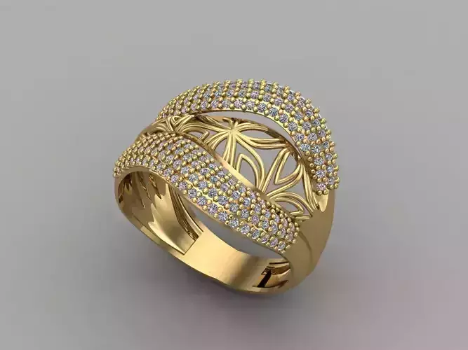 Women Ring 3DM Womens Ring 3d models 3D print model