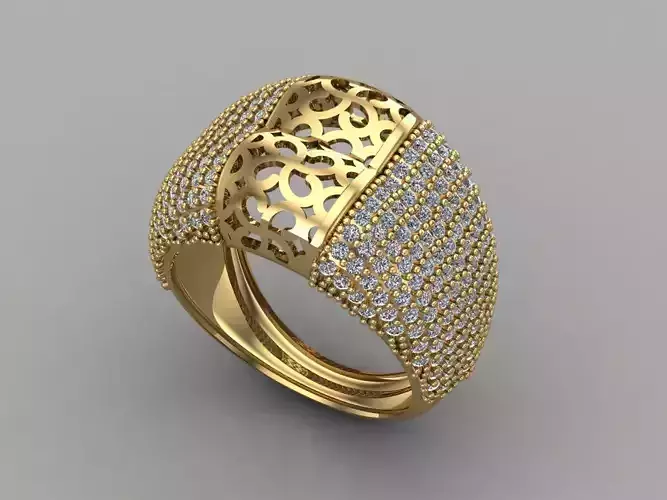 Women Ring 3DM Womens Ring 3d models 3D print model