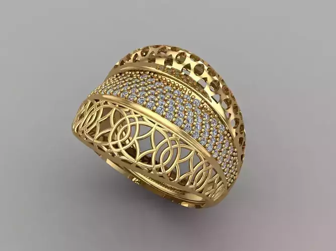Women Ring 3DM Womens Ring 3d models 3D print model