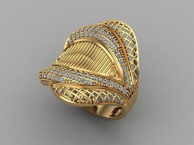 Women Ring 3DM Womens Ring 3d models 3D print model 3D print model