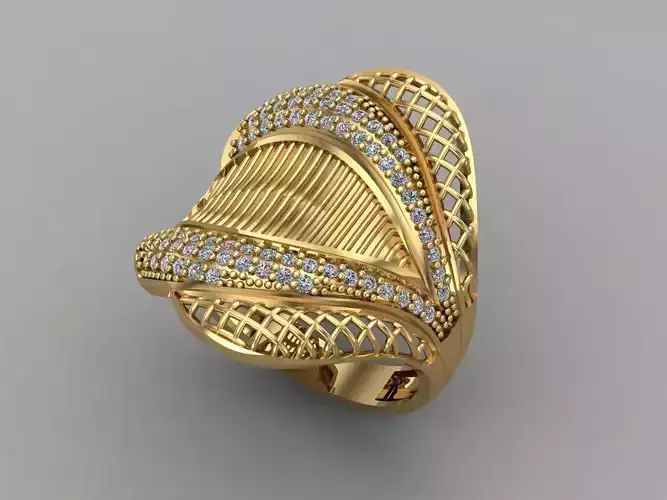 Women Ring 3DM Womens Ring 3d models 3D print model