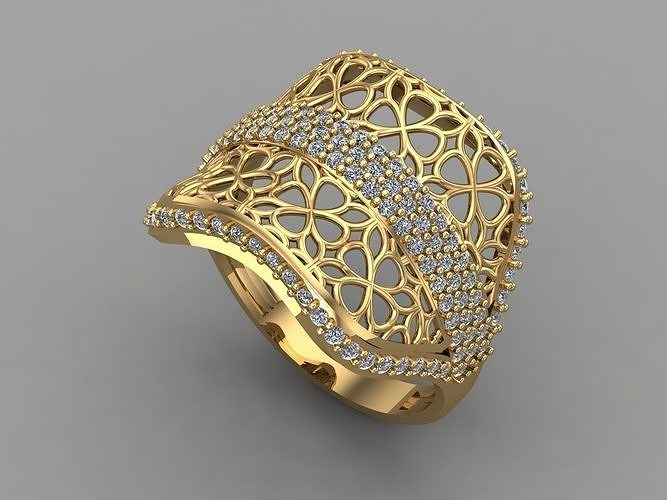 Women Ring 3DM Womens Ring 3d models 3D print model 3D print model