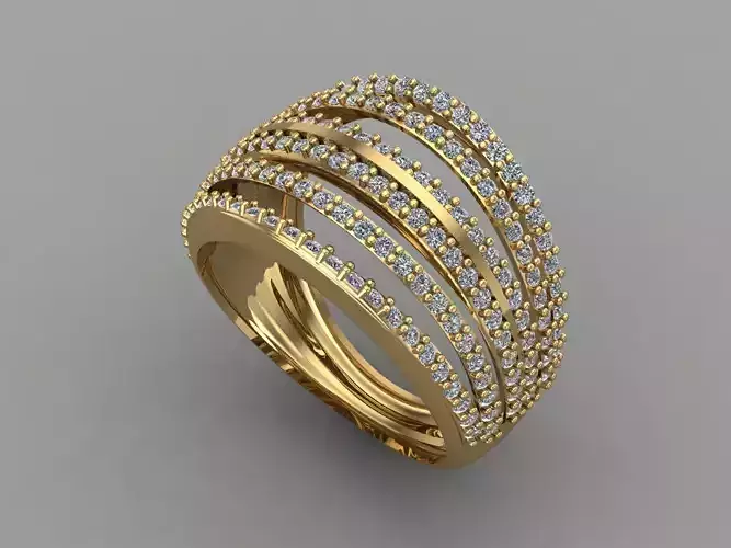 Women Ring 3DM Womens Ring 3d models 3D print model