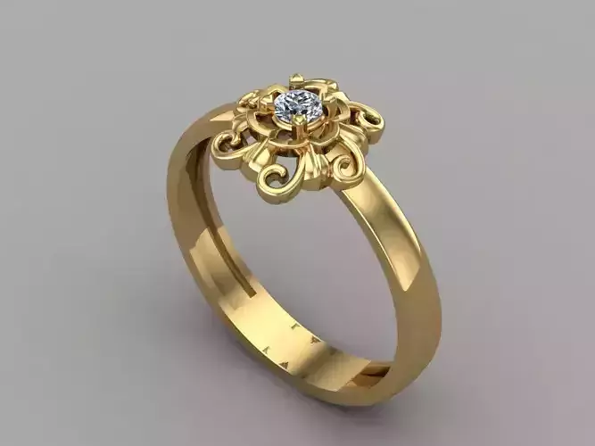 Women Ring 3DM Womens Ring 3d models 3D print model