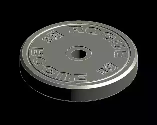 25kg Weightlifting Bumper Plate