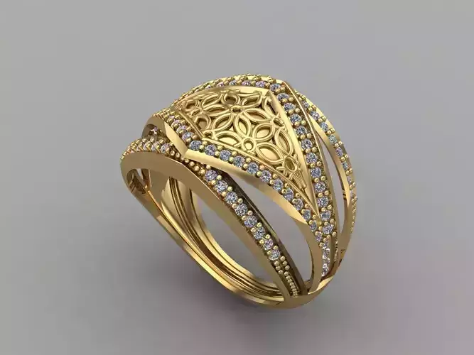 Women Ring 3DM Womens Ring 3d models 3D print model