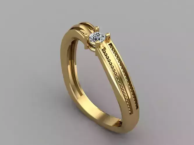 Women Ring 3DM Womens Ring 3d models 3D print model