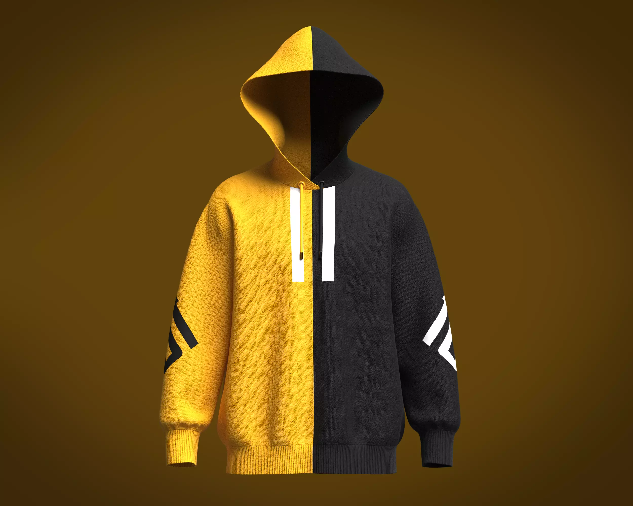 Mens Sports Hoodie 3D model_0