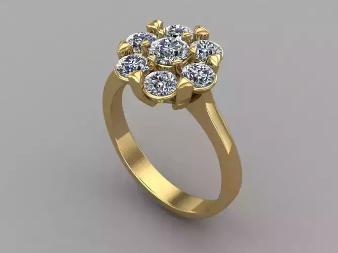 Women Ring 3DM Womens Ring 3d models 3D print model